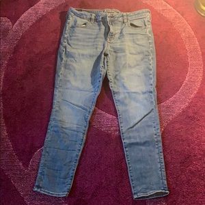 American eagle next level jegging medium wash